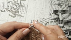 закрытие петель горловины без ступенек.