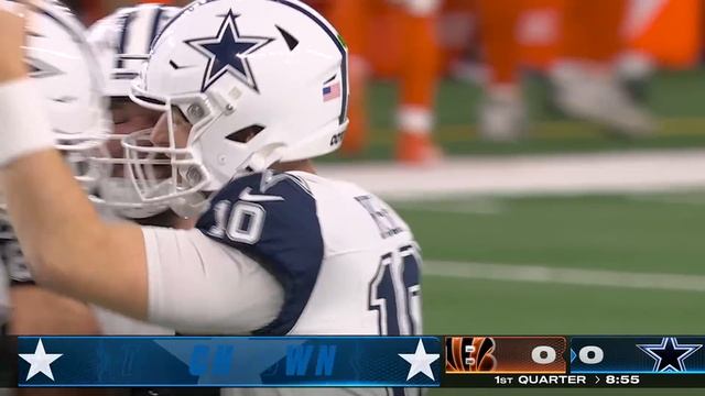 Cooper Rush lets it fly to CeeDee Lamb for 11-yard TD