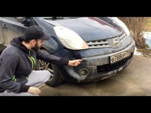 Новое ДТП на Ниссан Ноут, как я повредил машину второй раз за месяц