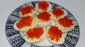 Исчезает со стола МОМЕНТАЛЬНО! Закуска из яиц на новый год.