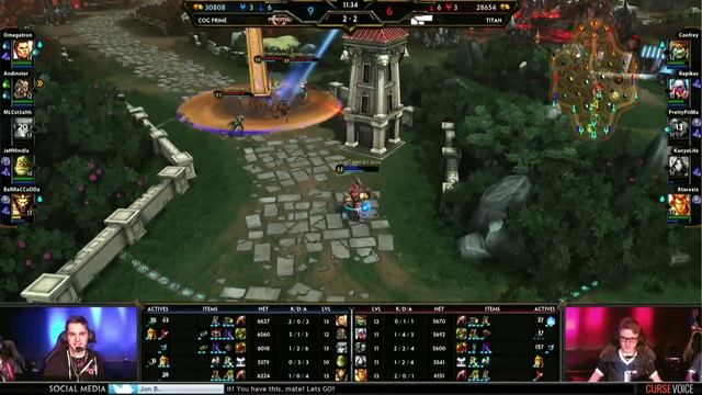 Final Smite World Championships 2015 - Cognitive Prime VS Titan смотреть онлайн
