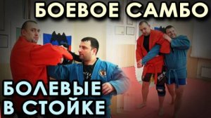 Боевое самбо: техника БОЛЕВЫХ в стойке.