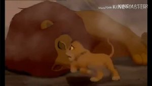 Грустный клип про Муфасу и Симбу.