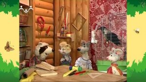 День в Шишкином Лесу. Зубок и ворона