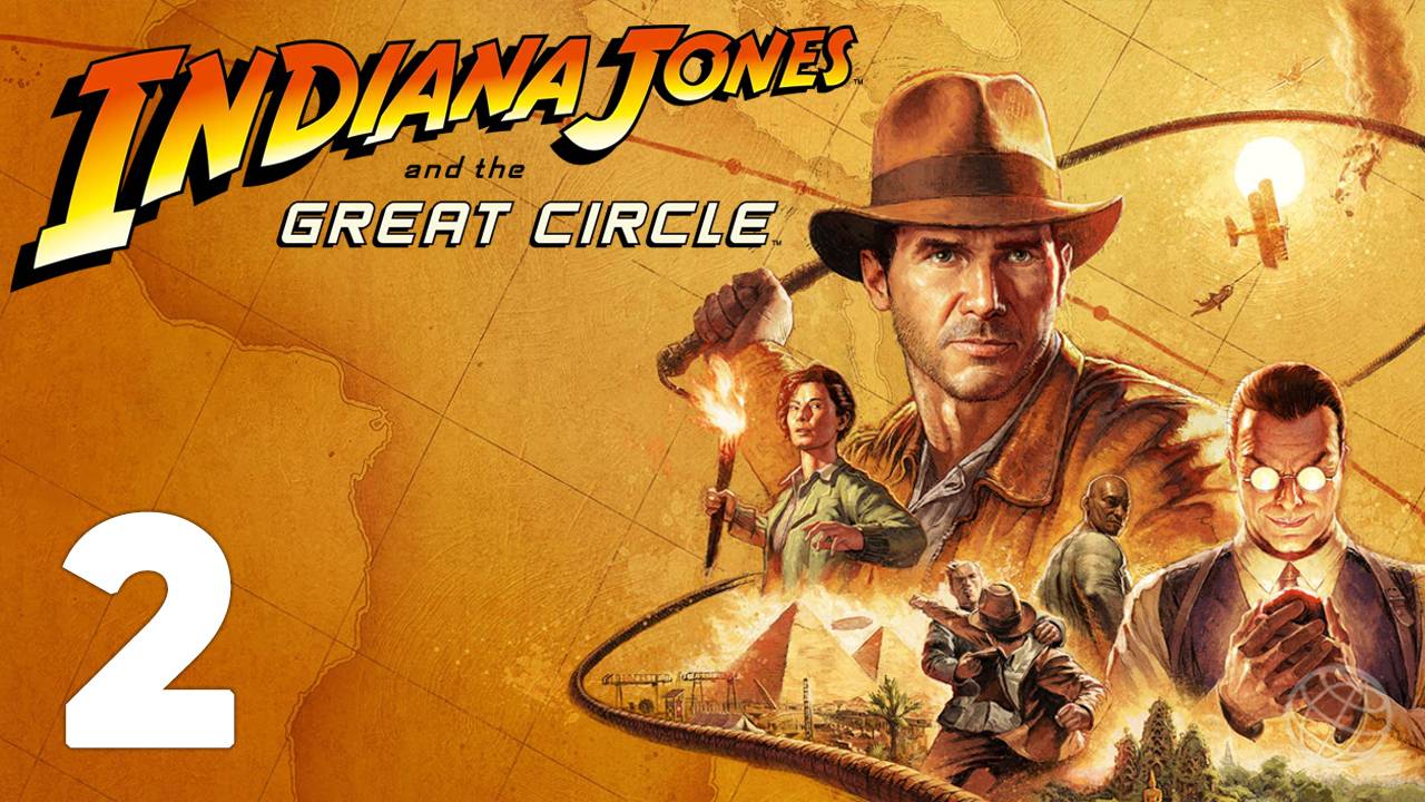 Indiana Jones and The Great Circle прохождение на русском без комментариев - часть 2