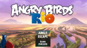 Angry Birds: Rio. Jungle Escape (level 25) 3 stars. Прохождение от SAFa