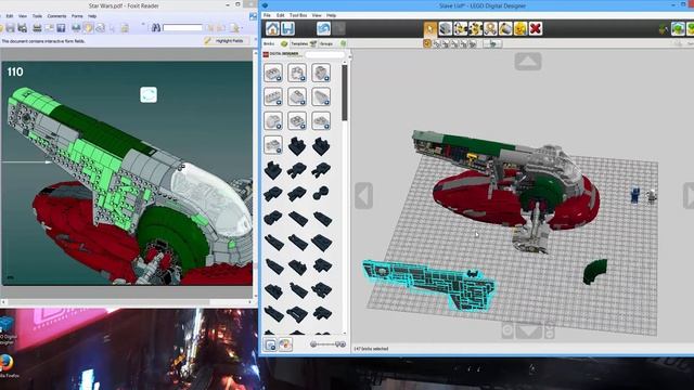 [Lego LDD] 75060 - Slave I: Encore des Problèmes | 6 - Let's Build смотреть онлайн