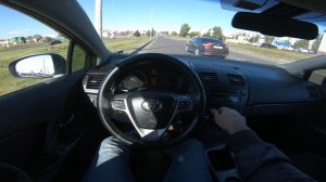 2010 Toyota Avensis POV Test Drive