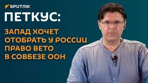 Петкус: чем чревата отмена права вето России в Совбезе ООН и кому это выгодно?