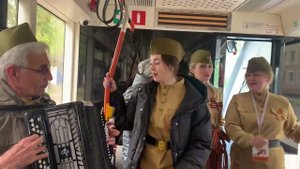 В Ульяновске на маршрут вышел «Поющий трамвай»!