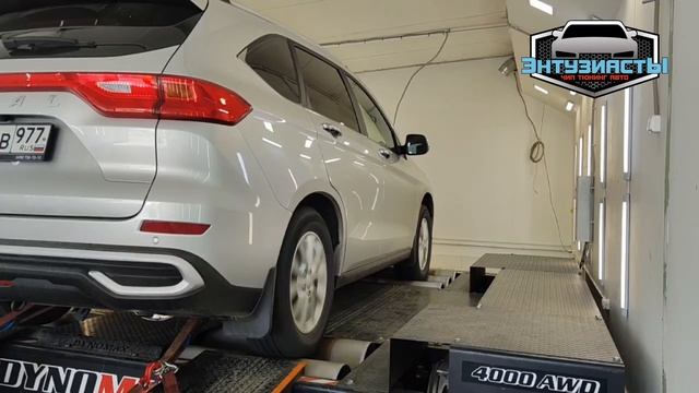 Стендовый замер мощности Haval M6 до и после прошивки от Энтузиастов смотреть онлайн