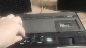 stereo cassette recorder Philips N2412 1976