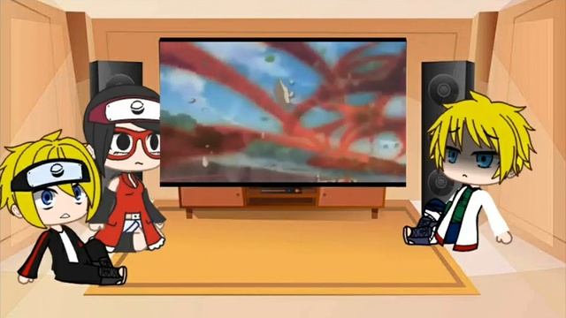 Реакция персонажей аниме Наруто на видео Наруто VS Орачимару смотреть онлайн