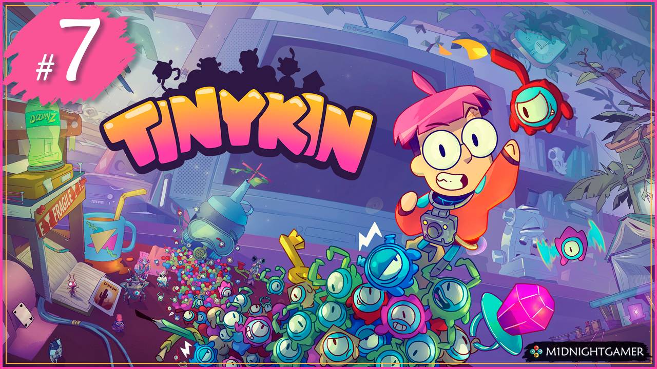 Tinykin ➤ #7 ➤ Перевал Чудачии ➤ Собрали в скелет кости доисторического существа смотреть онлайн