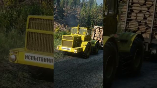 Кировец К 701 Тянет Прицепы Сноураннер #кировец #к701 #сноураннер