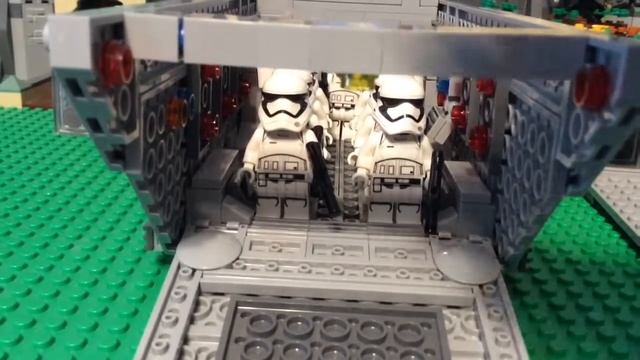 Lego Star Wars First Order Troop Transport смотреть онлайн