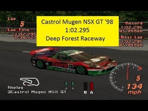 Gran Turismo 2 - Castrol Mugen NSX GT '98