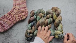 VLOG_23/23 Эпизод. Начала новый проектНосочки из пряжи моего крашения