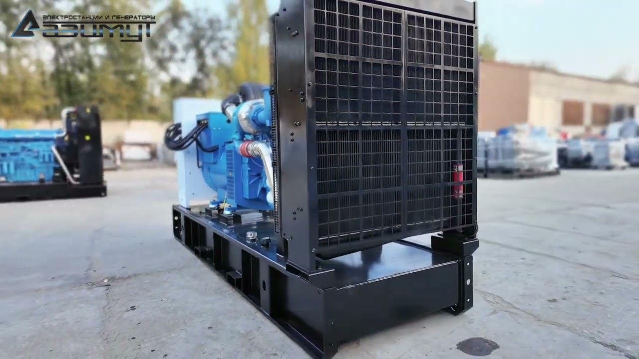 Дизельный генератор Baudouin 320 кВт АД-320С-Т400-1РМ9 (2РМ9) смотреть онлайн