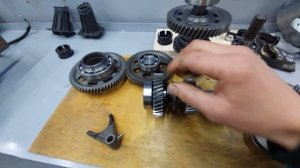 Коробка передач снегоходов BRP, LYNX, платформа XU.