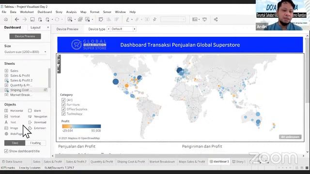 Hari 4 -Tutorial Series Ramadhan : Visualisasi Data Menggunakan Tableau (Masjid Ardhussalaam BMKG) смотреть онлайн
