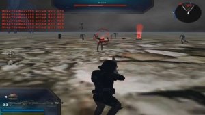 Star Wars Battlefront 2 Mods (HD): Reaper Capital Ship 1.0 BETA- Death Troopers Gameplay