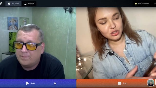 Чат Рулетка. Елена Комлева. Он хотел потроллить, НО сказал Правду! Он показал суть русского мира!