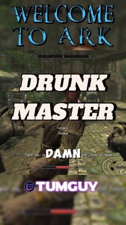 Drunk Master #skyrim #skyrimse  #tumguy #gaming #enderal #enderalforgottenstories