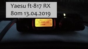 Yaesu FT-817 Немного приема