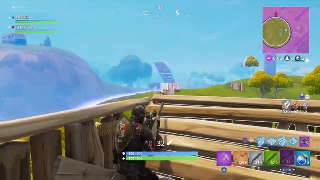 12 peple left had 1 kill finish with 8# FORNITE смотреть онлайн