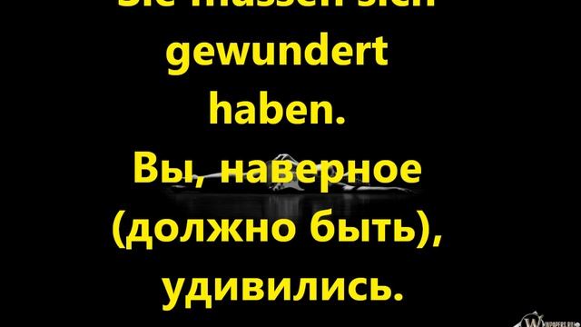 Примеры употребления tun,sollen,müssenАудио.Глаголы -Немецкий разговорный. смотреть онлайн