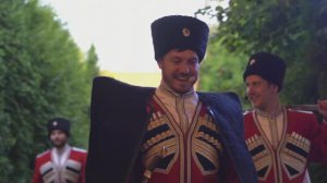 Московский казачий ансамбль песни и танца на свадебном мероприятии