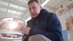 Снятие турбины Мазда СХ-7. Другой способ. 1 часть