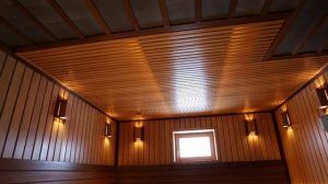 красивая сауна - баня