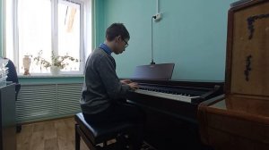 Суслопаров Станислав Ф. Рыбицкий Этюд "Ветерок"