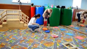 Занятия по двигательному развитию для детей с Синдромом Дауна