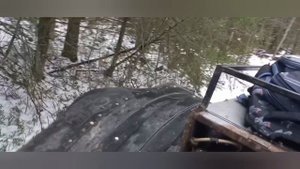 Вездеход, болотоход Зис5, каракат в последний день осени покатушки off road.