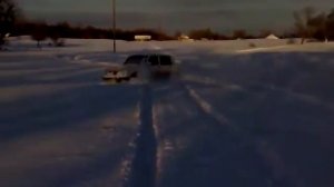 НИВА- тест драйв по снегу