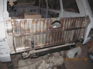 Изготовление двери багажника из нержавейки RANGE ROVER Vogue LSEI часть20