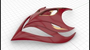 Создание Маски Genshin Impakt. 3D Печать.