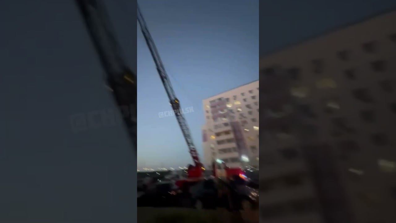К дому на Ливанова, 16 приехали пожарные #ульяновская_область