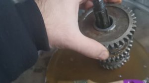 Подготовка КПП УРАЛа к сборке