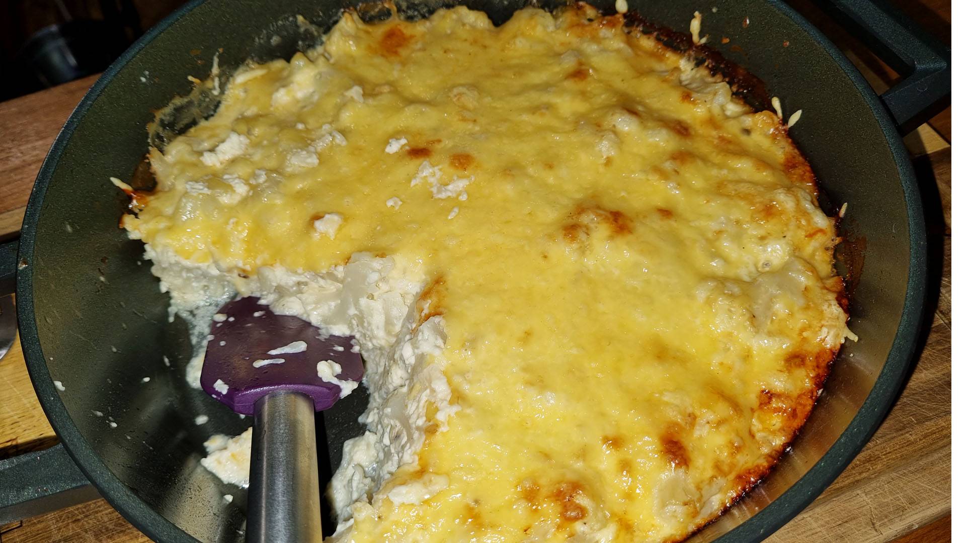 Невероятно вкусная Цветная капуста запеченная в духовке в сметанном соусе