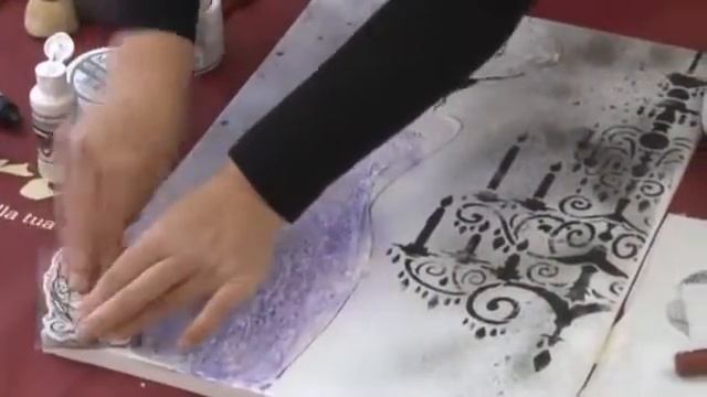 Monica's Canvases Tutorial Le Tele di Monica videocorso смотреть онлайн