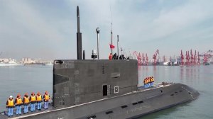 Подводная лодка "Уфа" зашла в китайский порт Циндао