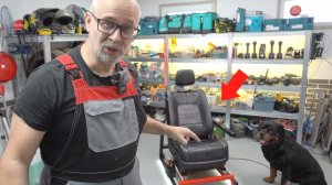 Крутое кресло из авторазбора?! СТРОИМ ДЛЯ СЕБЯ