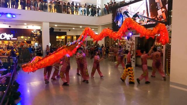 GoPro Vlog 4K Raw footage | Dragon Dance in Imperial Mall, Miri, Sarawak, Malaysia 2022