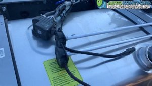 Установка датчиков уровня топлива(ДУТ) SITRAK