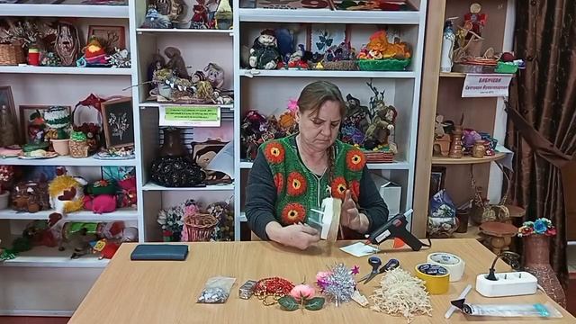 Мастер-класс "Рождественский сапожок" смотреть онлайн