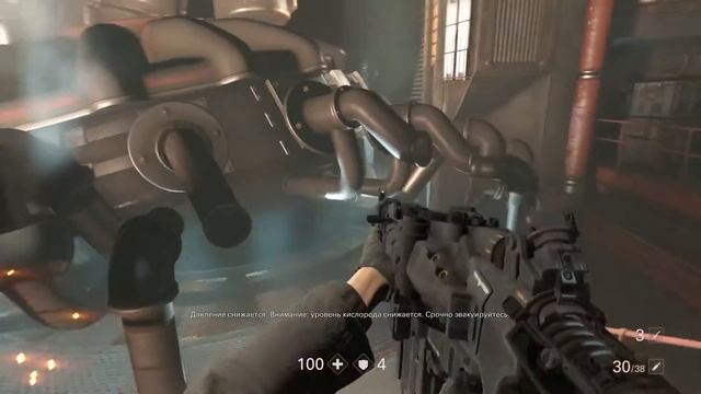 Wolfenstein II DLC дневники агента Тихая Смерть (PS4) миссия 3